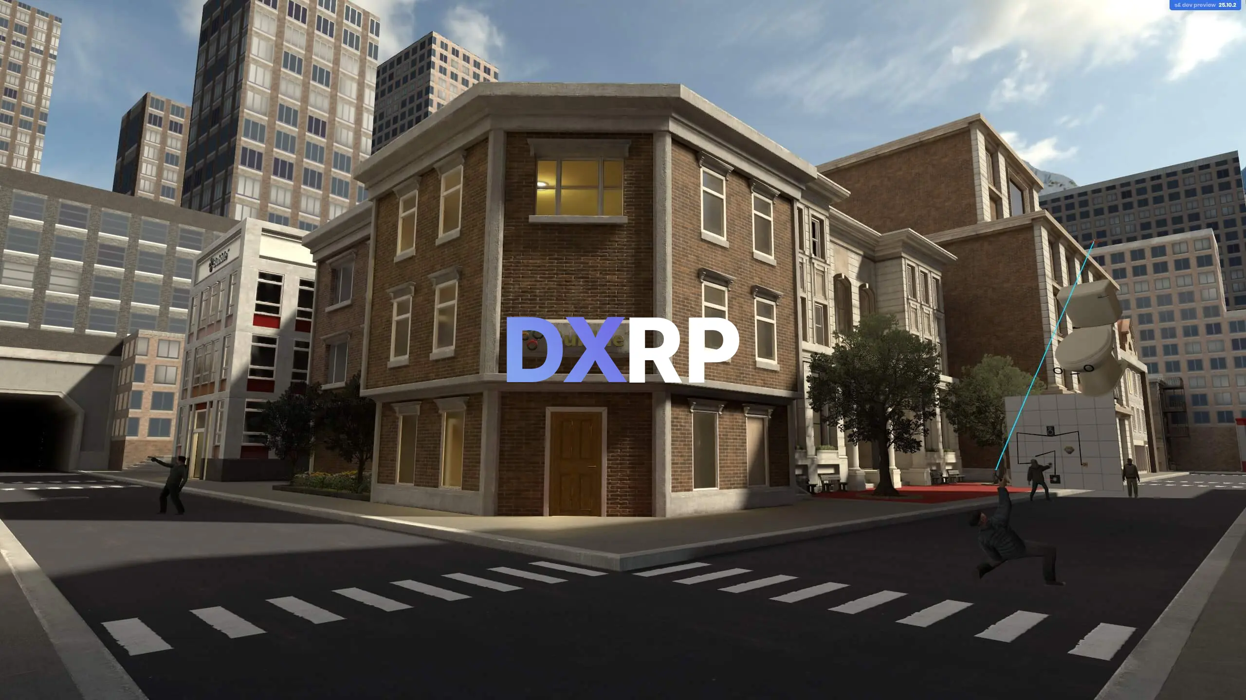 How to start a DXRP server on s&box